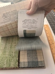 Pindler Check In Stripes Checks Solid Fabric Sample Books Craft Maker Doll House