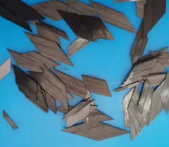 100g Carbon Fiber Chopped Wire Forged Cut Short Fibre Diamond Shaped Flake new