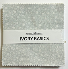 Windham Fabrics Charm Pack – Ivory Basics – 42 – 5″ squares