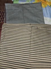 Lot Of Fall Colors Mix Of Fabric Prints & Sizes, Squares, Strips & Yards Read