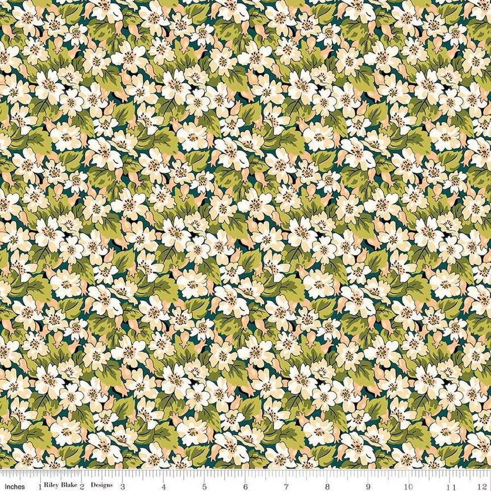 Liberty Tree of Life Canopy Greens Somerset Hedgerow – Liberty of London for Ril