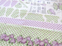 Daisy Kingdom GINGHAM VIOLETS Daisy Dolly Dress 17-19″ Doll Cut & Sew Fabric
