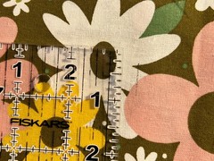 2 Yards Retro Floral Print Cotton Quilting Fabric Magic Moon For Joann