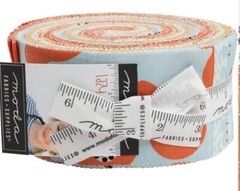 Lazy Afternoon by Zen Chic Jelly Roll 100% cotton fabric quilt strips 1780JR