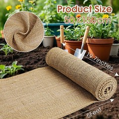Burlap Fabric Garden Burlap Fabric Roll Natural Jute Outdoor Fabric Burlap