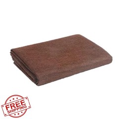 Flushbay Speaker Grill Cloth Linen Fabric Coffee 50x146cm
