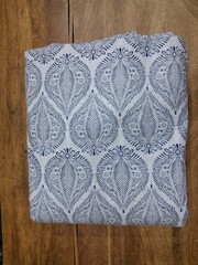 25 Yard Hand Block Print Handmade Cotton Indian Natural Sanganeri Printed Fabric