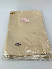 Lot of 9 Pure Silk Habotai Fabric Squares 36×36 8MM Beige New Hong Kong