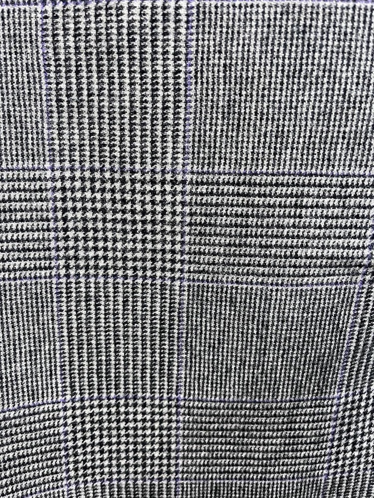 $30 for 2 Yards, 100% Wool For Light Coat & Blazer , TOUPEE & Black Plaids #101