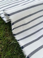 Heavy Weight Softened Cotton Fabric By The Yard 400/m2 – Upholstery Striped