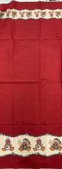 DAISY KINGDOM-TED E. BEAR CHRISTMAS BORDER #3722 BY PAST & PRESENTS – 1 3/8YARDS