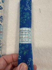 Petit Pan Fabric Paris France Lot Of 2 Fat Quarters 50×70 cm Hanako Floral New