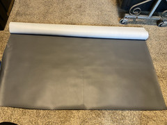 PROFESSIONAL GRADE GRAY MARINE VINYL UPHOLSTERY FABRIC 54″ x 10′ piece
