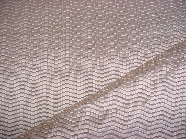 Holly Hunt 1141 Bastille Tetxured Jacquard Metallic Taupe Upholstery Fabric
