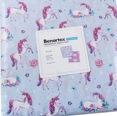 Benartex Contempo Dreamers Layer Cake 10” Squares Jessica Flick Unicorn Fabric