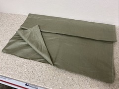 Designer Fabric Remnant Sage Green 48” X 84” Lightweight
