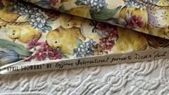 LOT of 2 PRINTS Hoffman International Fabrics APRIL SHOWERS+FUNDAMENTALS 2yds