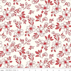 Radiant Ruby ~ 5″ x 5″ Squares, Riley Blake $3.99 Ships ANY Amount Of Fabric