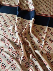 Authentic Top Italian designer luxury dress fabric. Made in Italy 174 x 139 cm