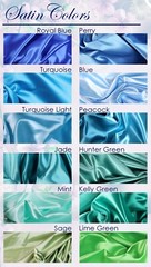 White Silky Bridal Satin Fabric by the yard 60″ Wide