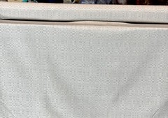 SUNBRELLA UPHOLSTERY FABRIC WATER STAIN REPELLENT 55″ WIDE LINEN SILVER 8351