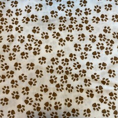 Paw Prints – Novelty Cotton Fabric For Sewing, Quilting, Crafts