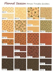 Moda FLANNEL SEASON Layer Cake 100% Cotton 10″ Precut Fabric Squares (42 pcs)