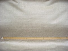 2-3/8Y Pollack 4180 Glimpse Shell Metallic Silver Faux Silk Upholstery Fabric