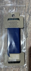 ~ River Silks SILK RIBBON 4mm. COLOR 165 TRUE BLUE Hand Dyed 5.5 yards NEW