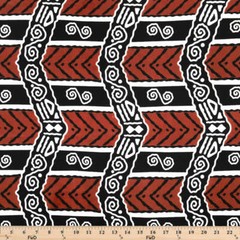 African Print Fabric Earth Tone 100% Natural Cotton 44/45″ Wide 998367-1