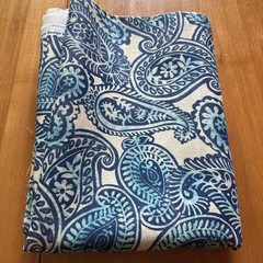 Tommy Bahama Outdoor Paisley Upholstery Fabric 4.5 Yds x 55” Blue Coastal Decor