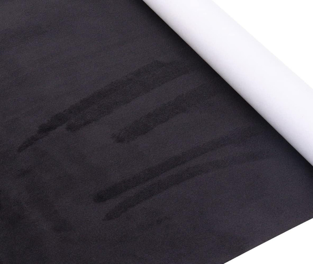 Microfiber Fabric Self-Adhesive Suede Look Premium Synthetic Leather Stretch Fi
