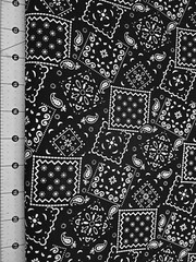 Blazin Bandana 100% Cotton Fabric #1303