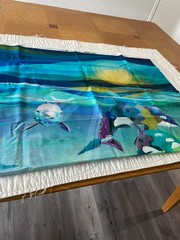 Shining Sea 3 Wishes Fabric Panel 34″ x 44″