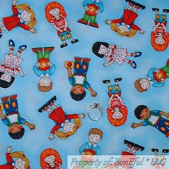 BonEful Fabric FQ Cotton Quilt Route 66 Scenic City Town House Map Boy Girl SALE