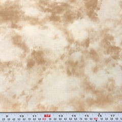 Vintage 1996 Patrick Lose Hi-Fashion Fabrics Beige Tan Cotton by the Half Yard