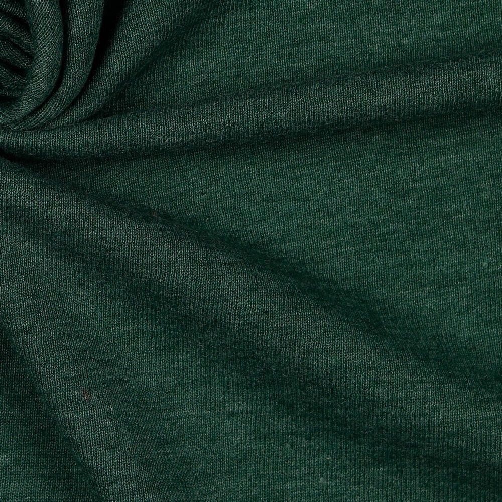 Cotton Sweatshirt Knitted Jersey Fabric Material – DARK MINT