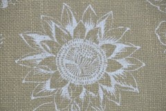 ZOFFANY CURTAIN FABRIC DESIGN “Botonique” 6.4 METRES LINEN ECRU ARCHIVE PRINTS