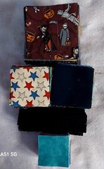 FABRIC SQUARES For Quilting, Sewing, Crafting – 2.5″, 3″, 4″ – 620 squares