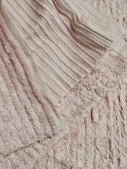 Cotton Terry Chenille Light Pink Sewing Fabric By The Yard BTY