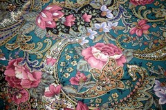 60 INCH WIDE LARGE FLORAL TAPESTRY WEIGHT FROM KENMILL – 100% COTTON FABRIC