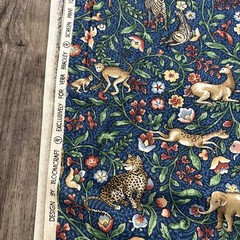 VERA BRADLEY Retired Animal Kingdom Fabric 54″ x 138″