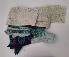 Batik Quilting Cotton Quilting Fabrics Fat Quarters To 2″ Squares 1 lb. Lot New