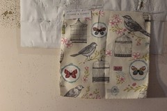Clarke & Clarke Melodie Birds and Butterflies Various Colors and Sizes