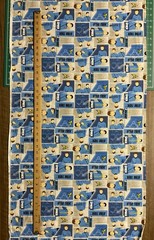 Rare Licensed Star Trek Spock McCoy COTTON FABRIC BTHY