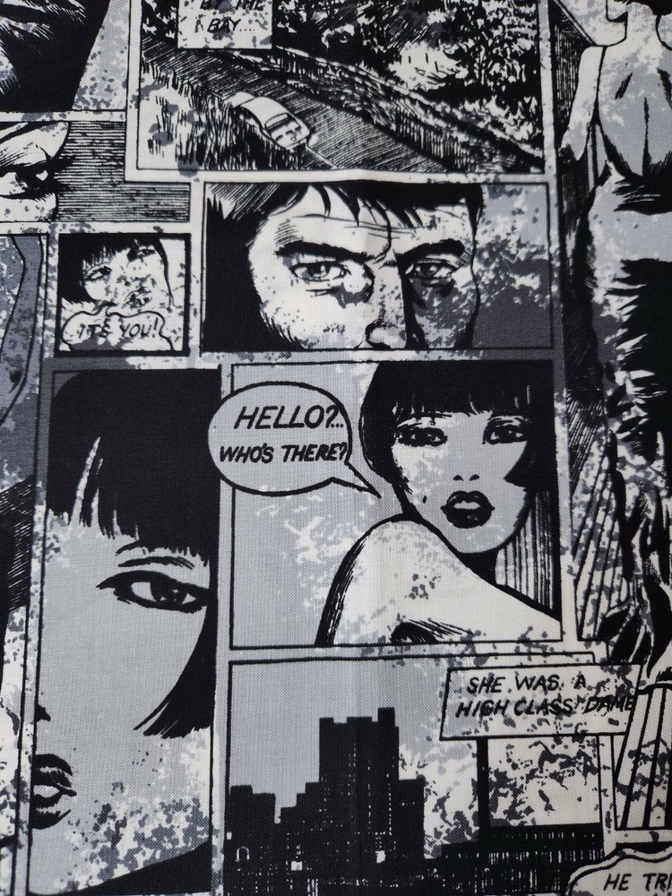 Alexander Henry “The Adventures Of Nina” One Yard- Comic Strip- HTF