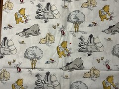 2020 DISNEY Winnie the Pooh A TOGETHERISH SORT OF DAY Cotton Fabric 108IN X 44IN