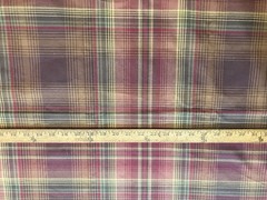 Ralph Lauren Plaid Fabric, 1 Yard, Warm Earthy Tones