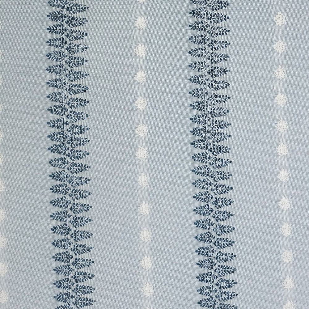 BALLARD DESIGNS SUNBRELLA PERFORMANCE FABRIC CHANDRA SKY 6 YARDS
