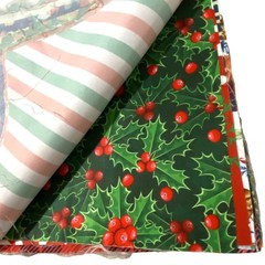 Christmas Holiday Fabric Squares Novelty Classic Prints 9.75″ Sewing Quilting
